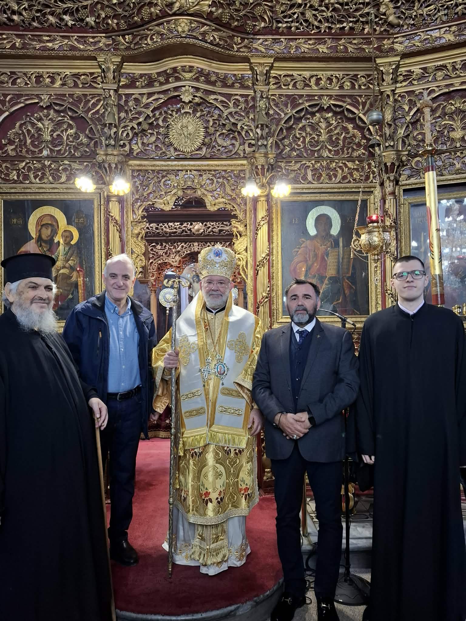 Στο πλευρό του Επισκόπου Κιγκάλι το Σωματείο Ιεροψαλτών Τρικάλων