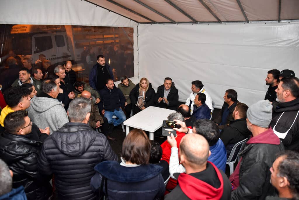 Κουρέτας από τo μπλόκo Λόγγου: Μαζί με τους αγρότες μέχρι τέλους