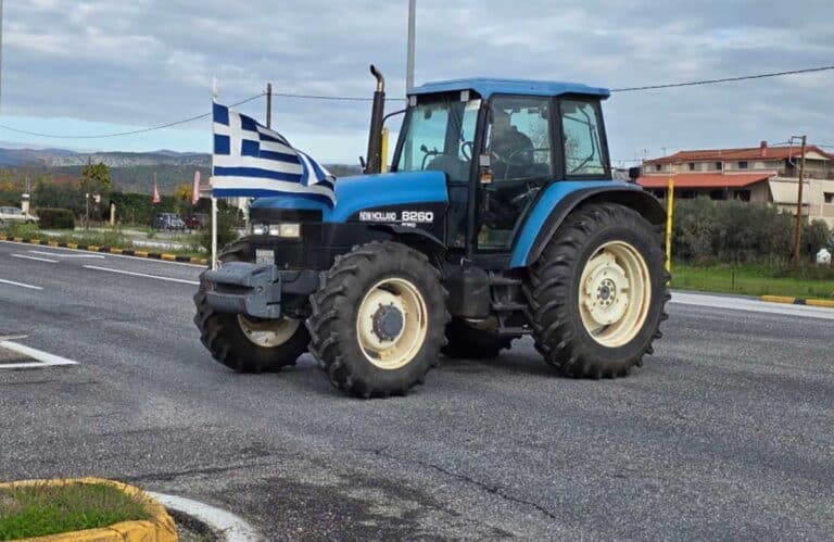 Ενισχύεται το μπλόκο στον Λόγγο από αγρότες του Δήμου Μετεώρων