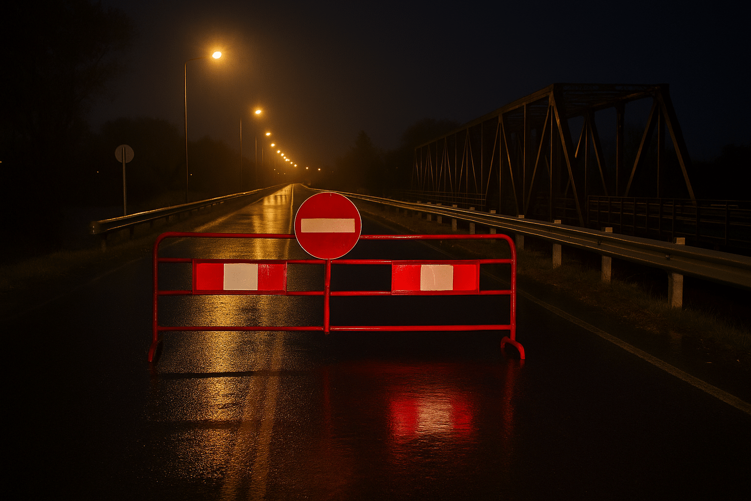 Κλειστή η γέφυρα Μπέλϋ λόγω τεχνικών προβλημάτων — Διακοπή κυκλοφορίας μέχρι νεοτέρας