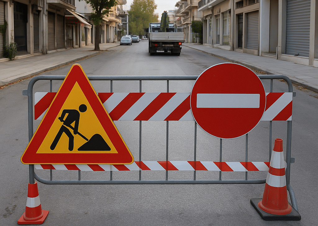 Τρίκαλα: Κλείνει η οδός Ραδινού την Τετάρτη 10/12