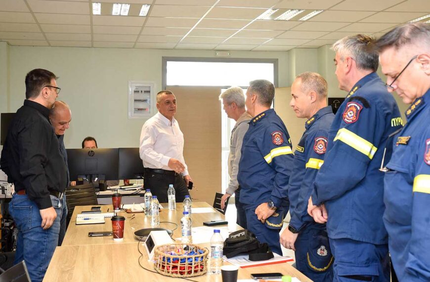 Άσκηση «ΤΗΘΥΣ 2025»: Συναγερμός για πλημμύρες στη Θεσσαλία – Το μήνυμα Κουρέτα για την ετοιμότητα