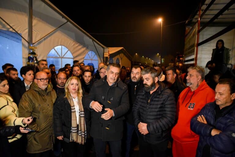 Κουρέτας από τo μπλόκo Λόγγου: Μαζί με τους αγρότες μέχρι τέλους