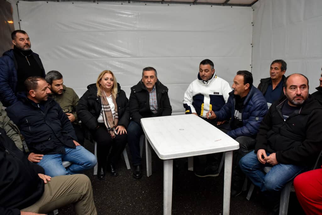 Κουρέτας από τo μπλόκo Λόγγου: Μαζί με τους αγρότες μέχρι τέλους