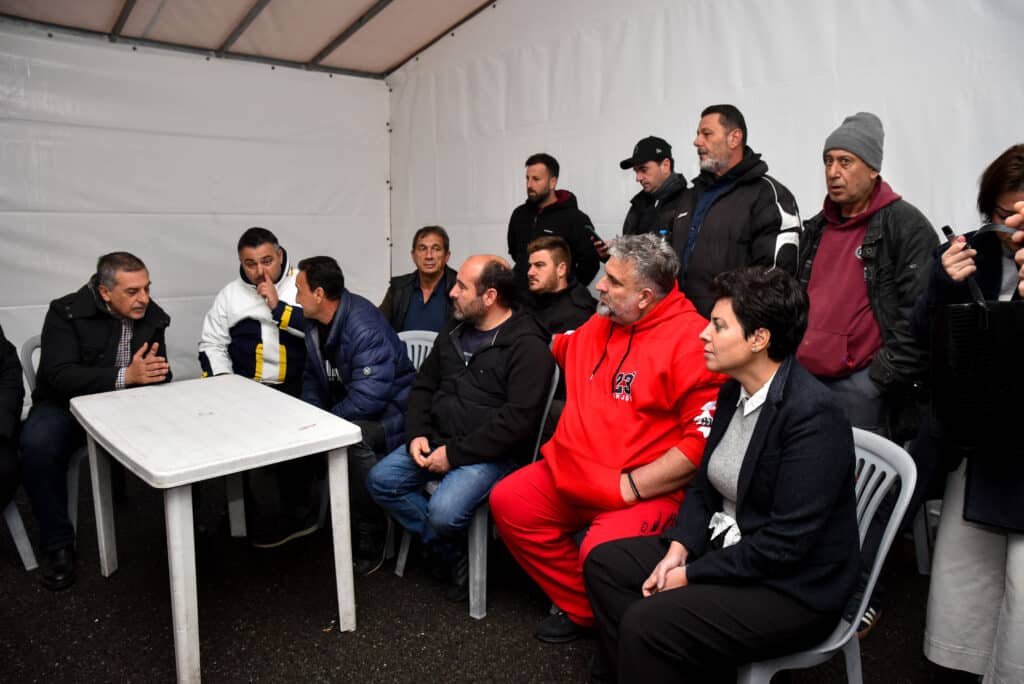 Κουρέτας από τo μπλόκo Λόγγου: Μαζί με τους αγρότες μέχρι τέλους