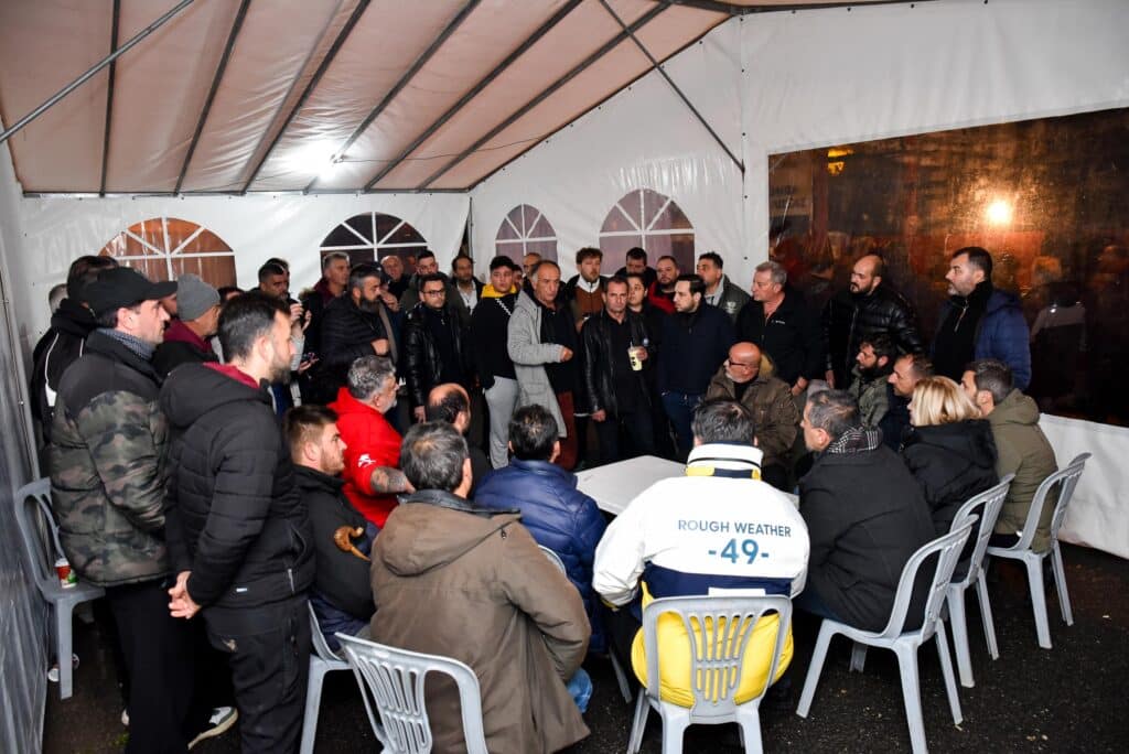 Κουρέτας από τo μπλόκo Λόγγου: Μαζί με τους αγρότες μέχρι τέλους