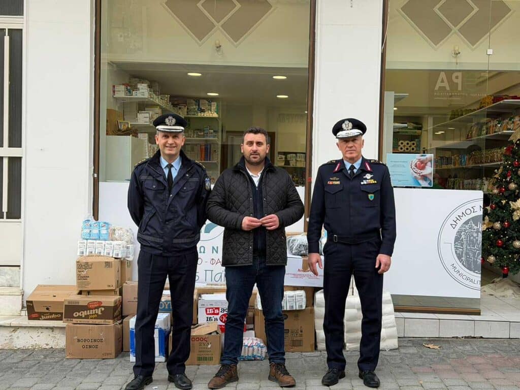 Το κοινωνικό πρόσωπο της Αστυνομίας δείχνει η Διεύθυνση Τρικάλων