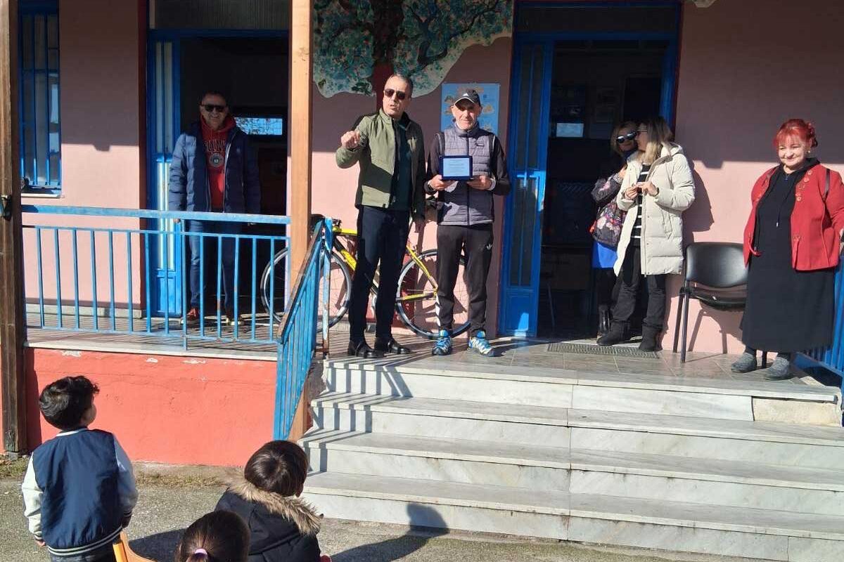 Στέλιος Βάσκος στο 18ο Δημοτικό: Μάθημα ζωής για τους μαθητές