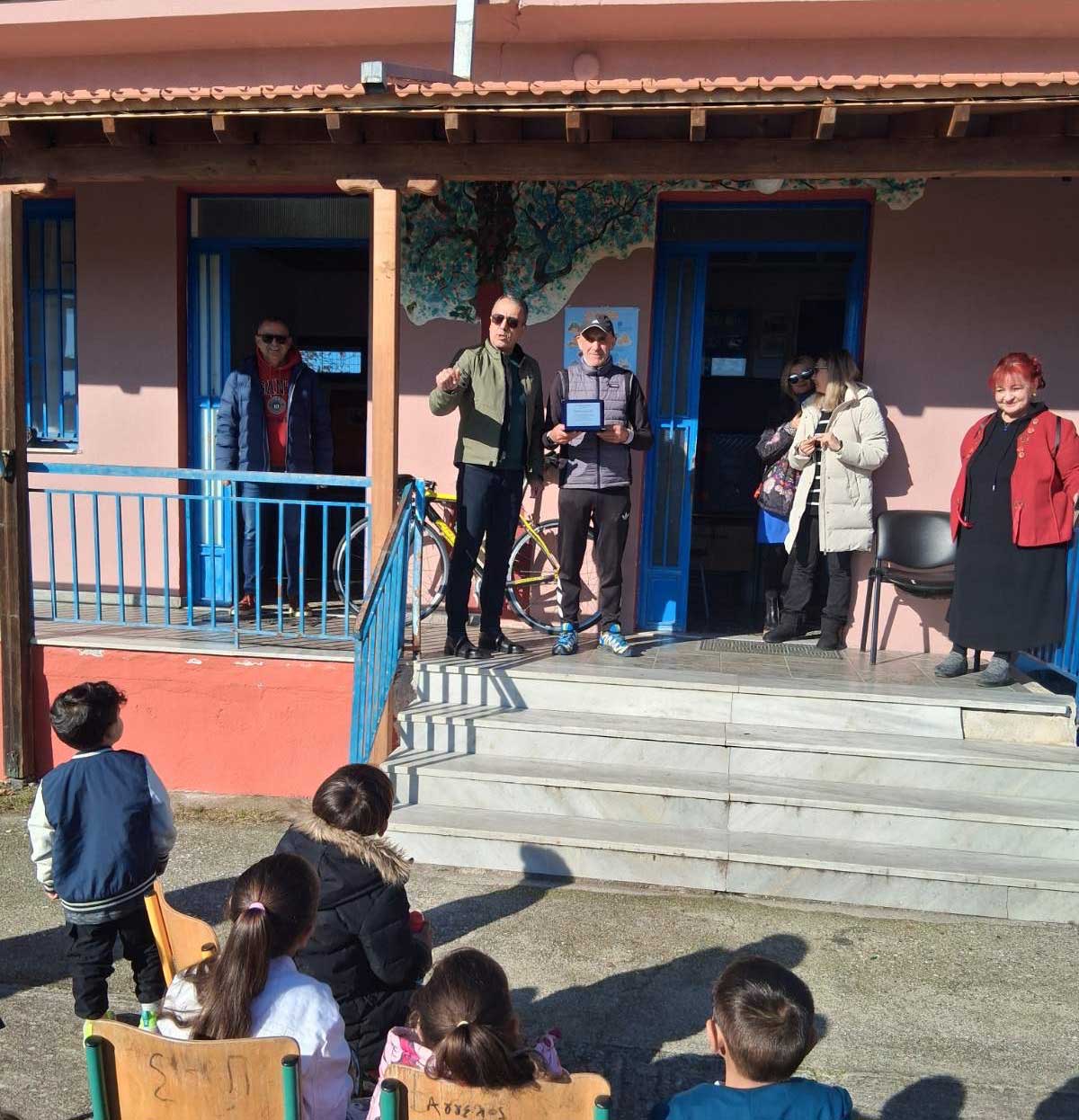 Στέλιος Βάσκος στο 18ο Δημοτικό: Μάθημα ζωής για τους μαθητές