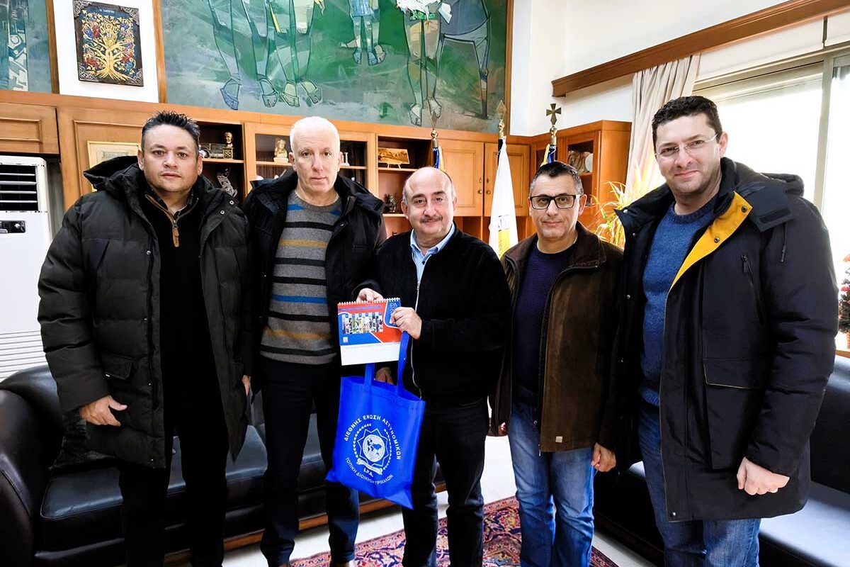Στο Δημαρχείο Τρικάλων η Διεθνής Ένωση Αστυνομικών: Σχεδιάζοντας τις δράσεις του 2026