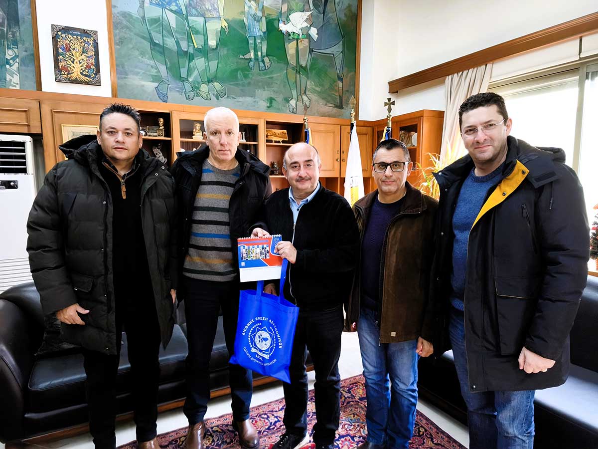 Στο Δημαρχείο Τρικάλων η Διεθνής Ένωση Αστυνομικών: Σχεδιάζοντας τις δράσεις του 2026