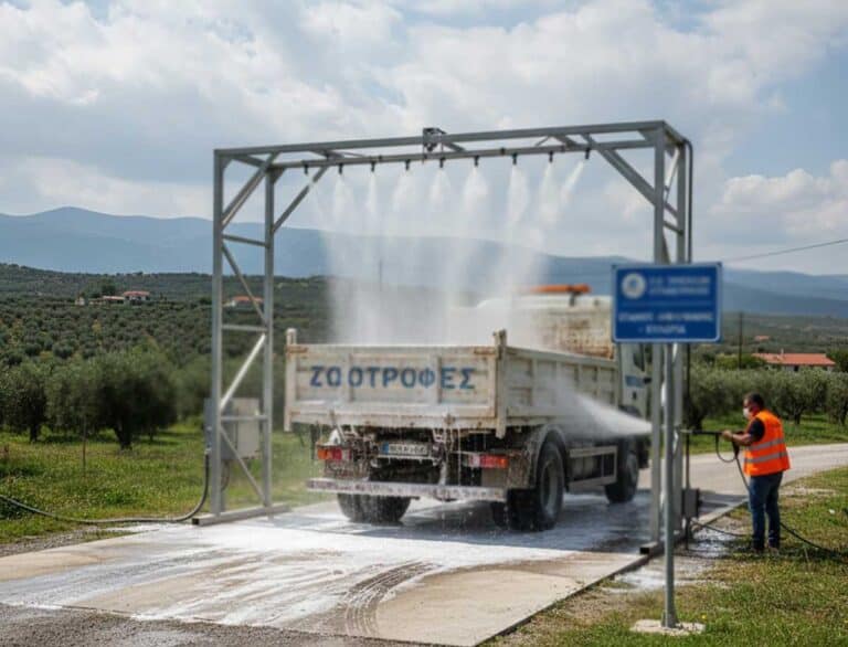 Τρίκαλα: Προσωρινό «λουκέτο» στους σταθμούς απολύμανσης για την ευλογιά