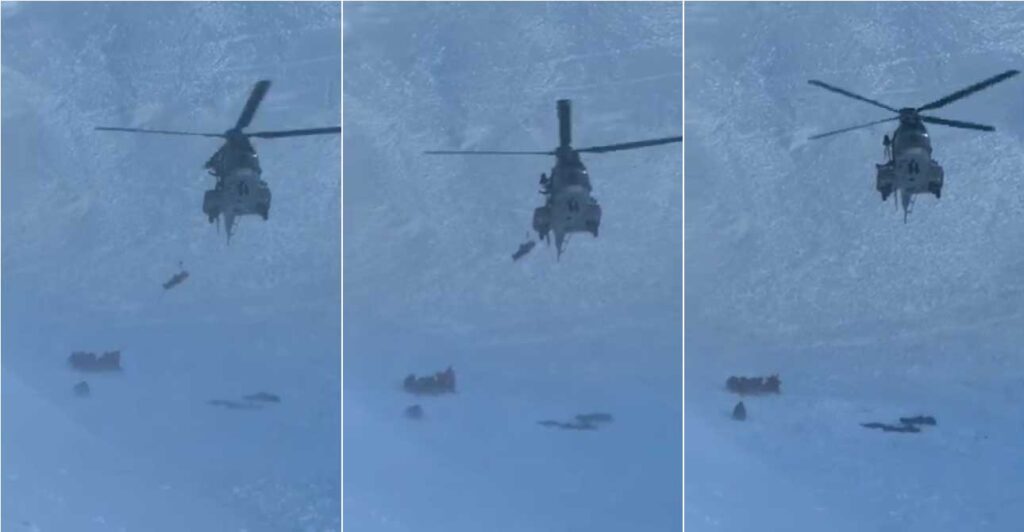 Τραγωδία στα Βαρδούσια: Ολοκληρώθηκε η δύσκολη επιχείρηση ανάσυρσης των τεσσάρων ορειβατών