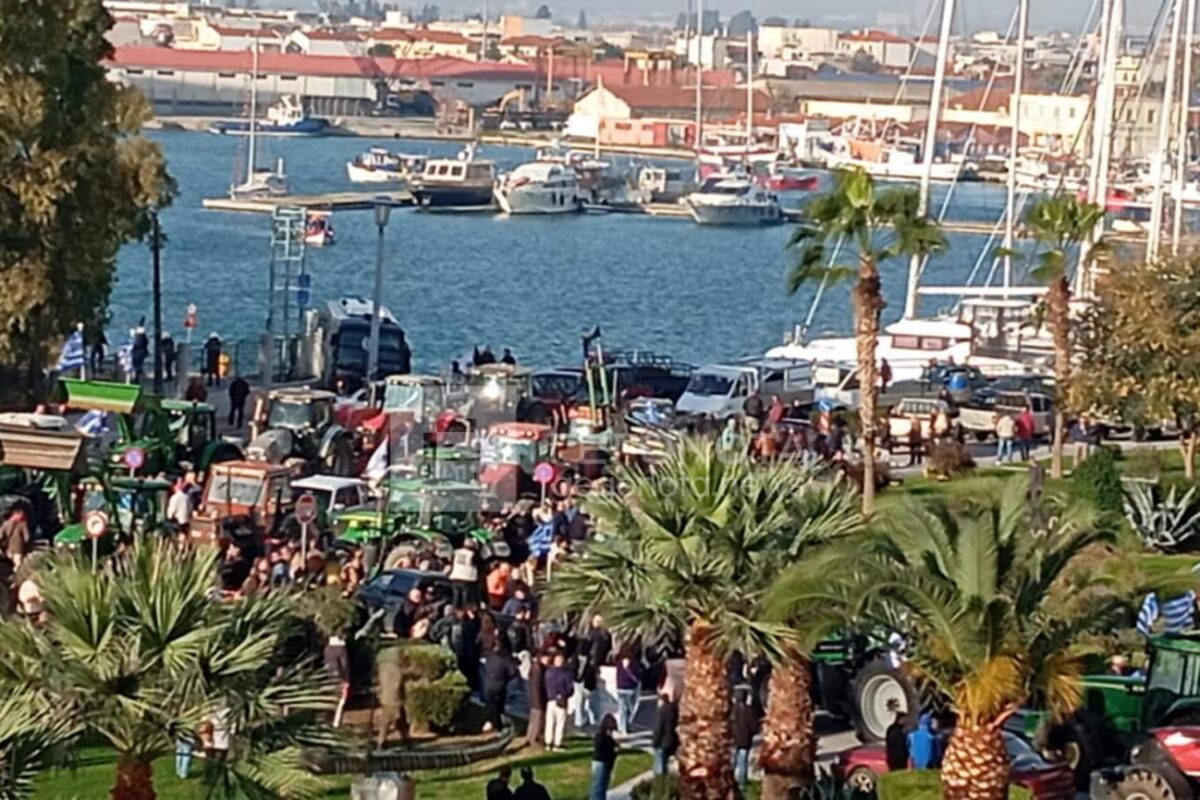 Βόλος: 2.500 αγρότες κατεβαίνουν στο λιμάνι για αποκλεισμό