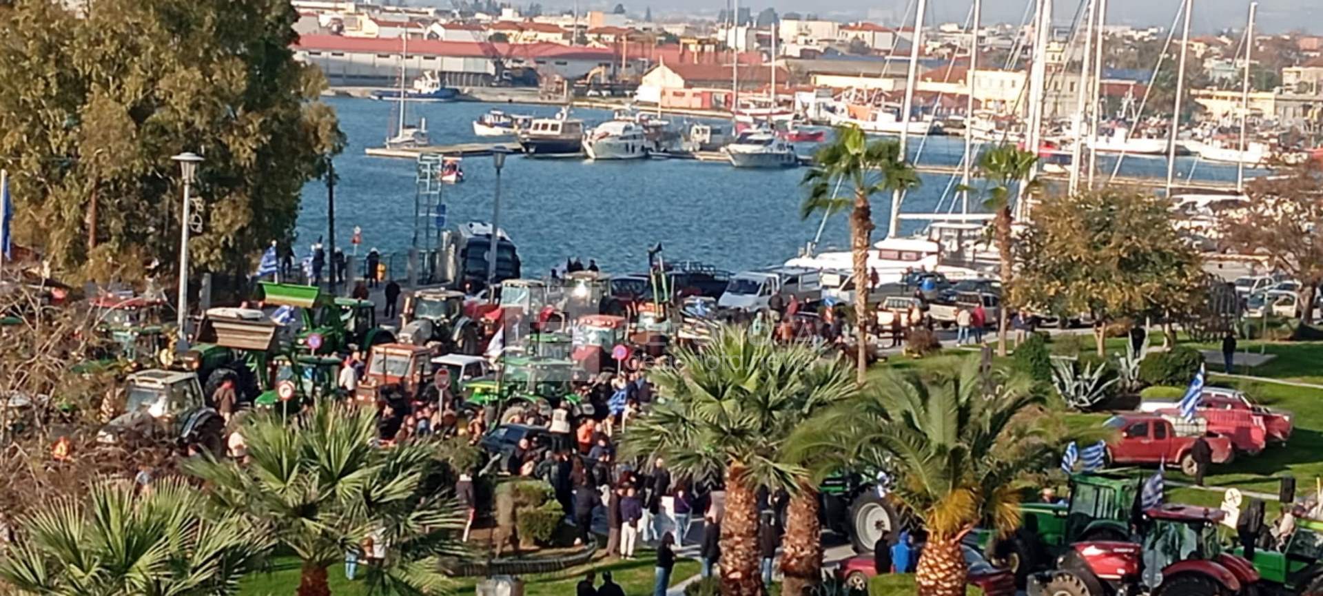 Βόλος: 2.500 αγρότες κατεβαίνουν στο λιμάνι για αποκλεισμό