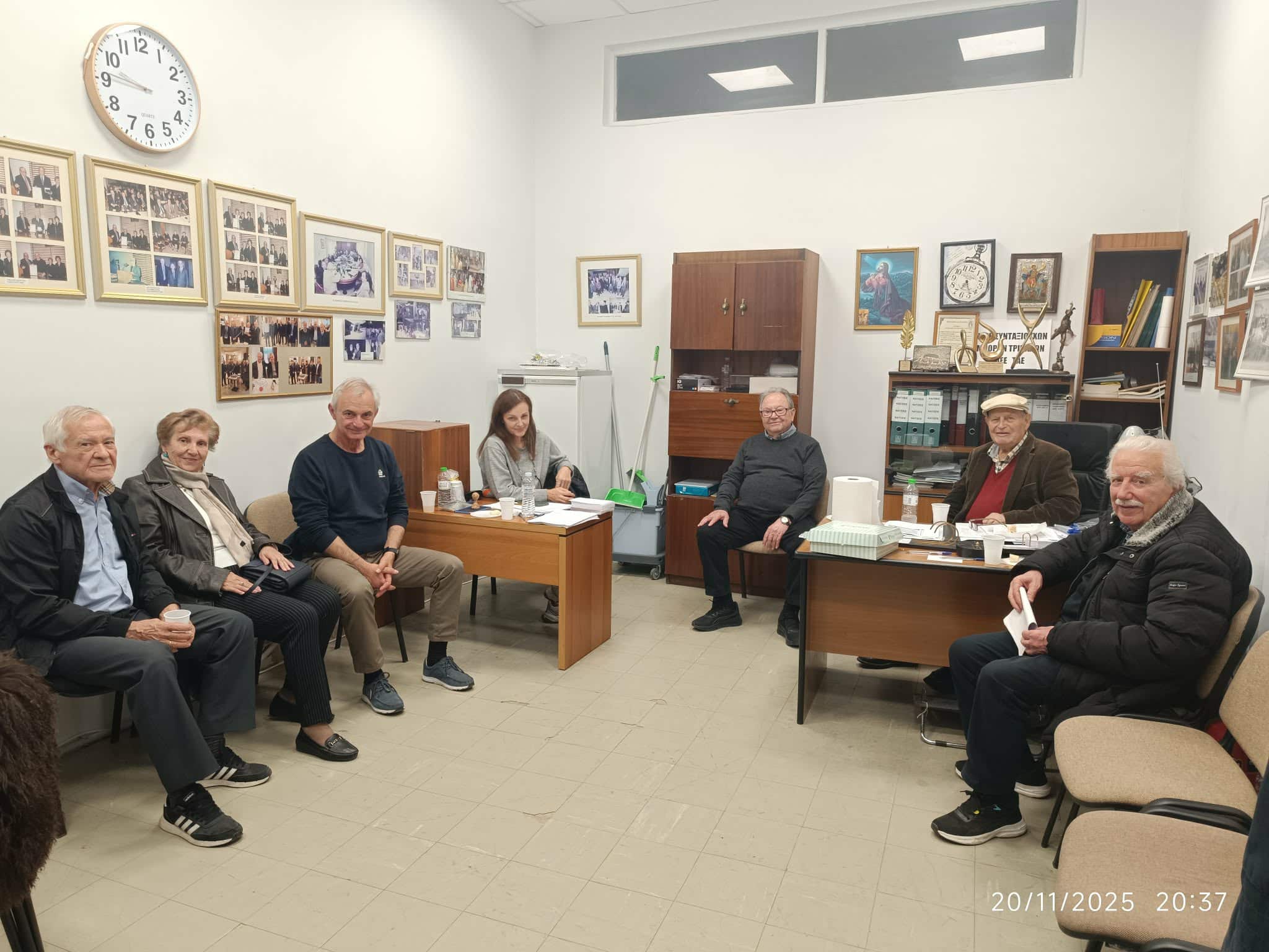 Νέο Δ.Σ. στον Σύλλογο Συνταξιούχων Εμπόρων Τρικάλων