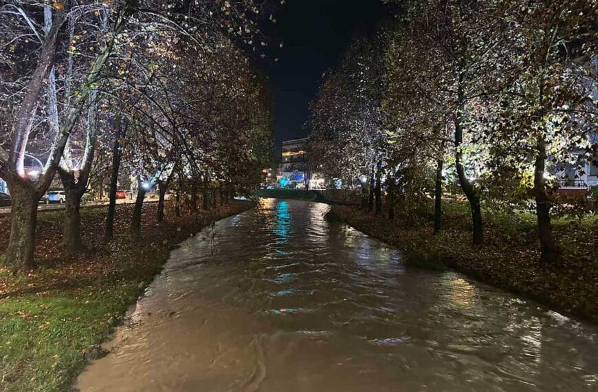 Ληθαίος ποταμός: Φούσκωσε αλλά αντέχει