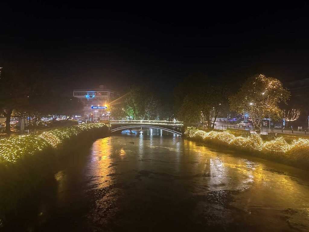 Ληθαίος ποταμός: Φούσκωσε αλλά αντέχει