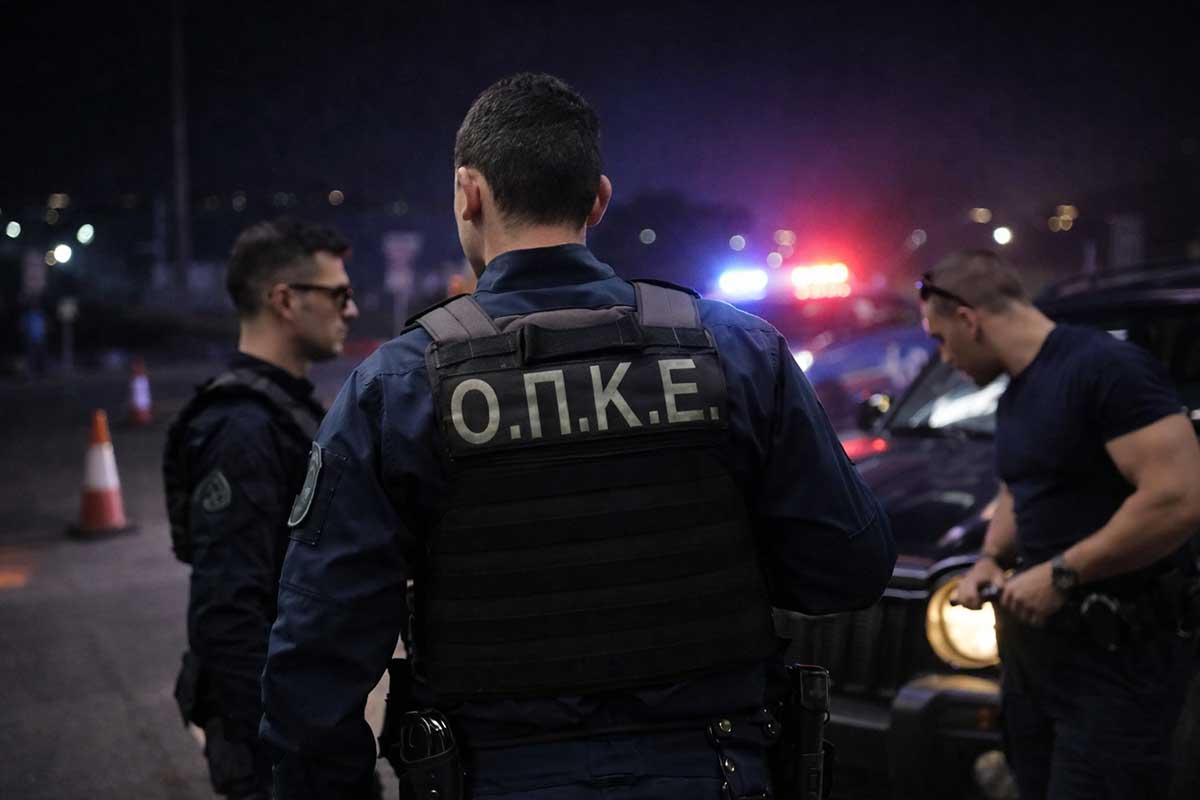 Τρίκαλα: Σύλληψη άνδρα με ξύλινο ρόπαλο μέσα στο αυτοκίνητο