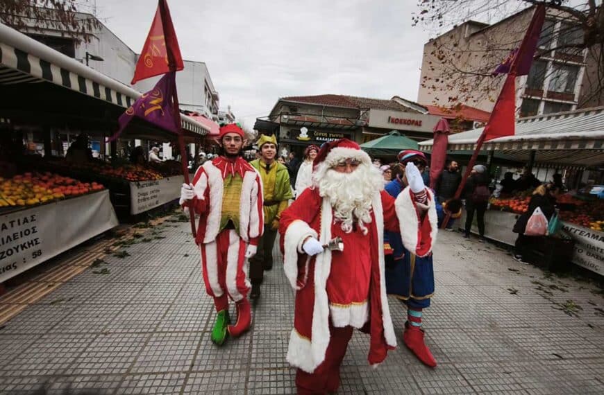 Με μουσική και Ξωτικά υποδέχονται την Πρωτοχρονιά στα Τρίκαλα