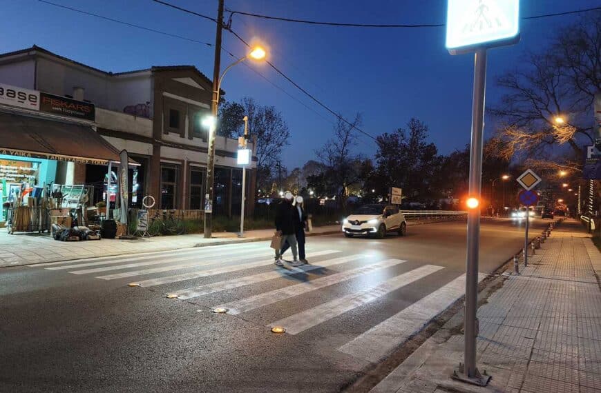Επιτέλους: Τα Τρίκαλα γίνονται πιο έξυπνα – Διαβάσεις που «βλέπουν» τον πεζό