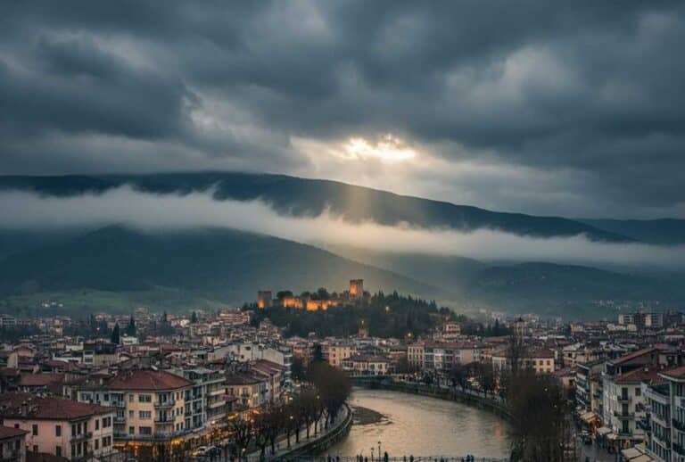 Καιρός Τρίκαλα: «Βουτιά» του υδραργύρου και βροχές προ των πυλών