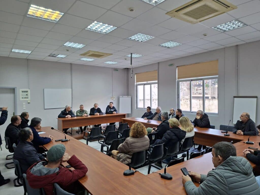 Συνάντηση του Εργατικού Κέντρου με Πανελλαδική Επιτροπή στρατιωτικών