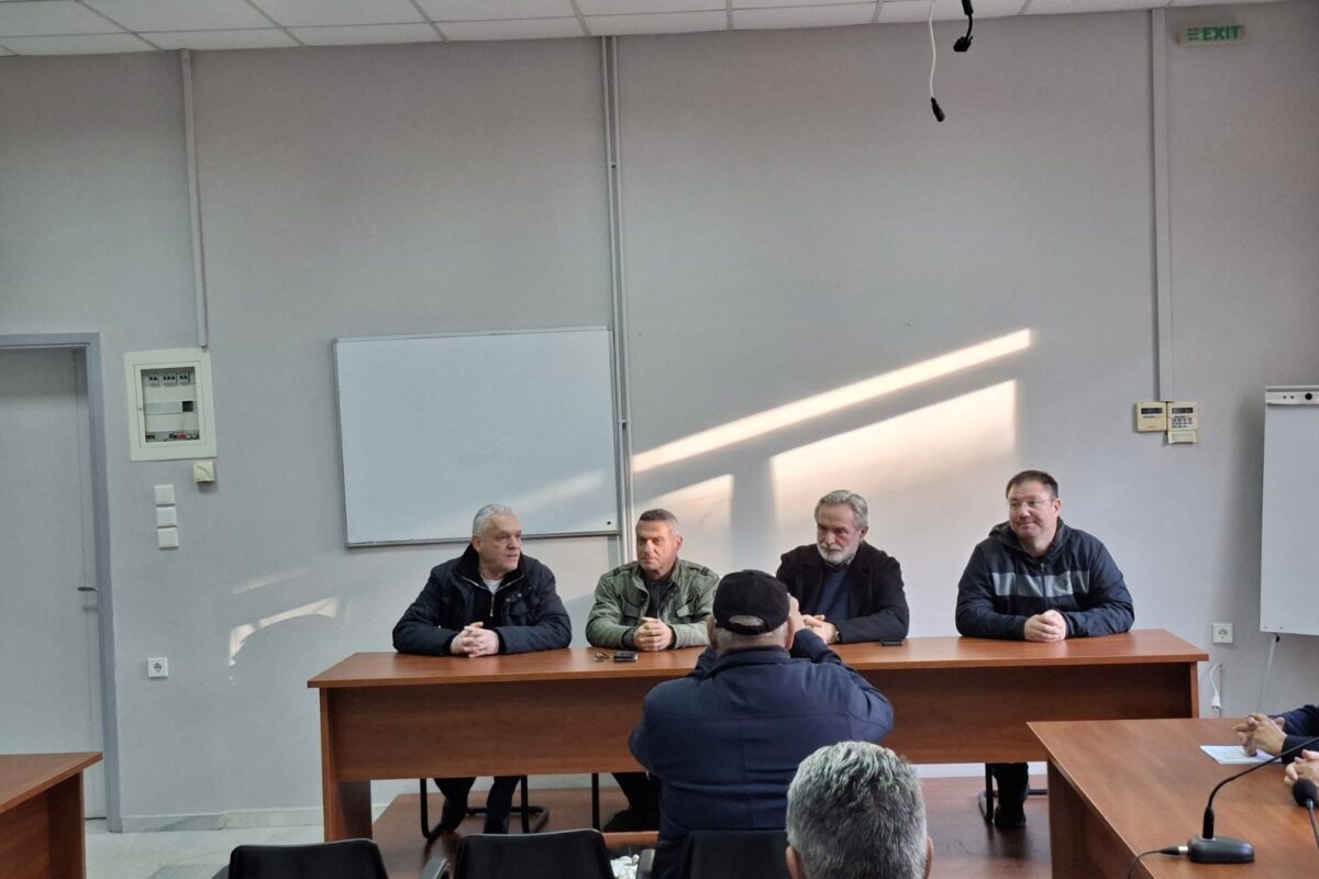 Συνάντηση του Εργατικού Κέντρου με Πανελλαδική Επιτροπή στρατιωτικών