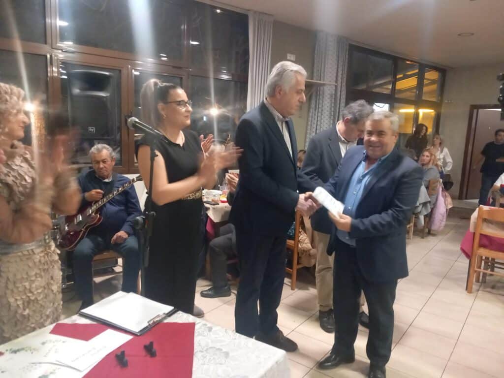 Πύλη: Η κοπή πίτας του Εμπορικού Συλλόγου με Μαράβα