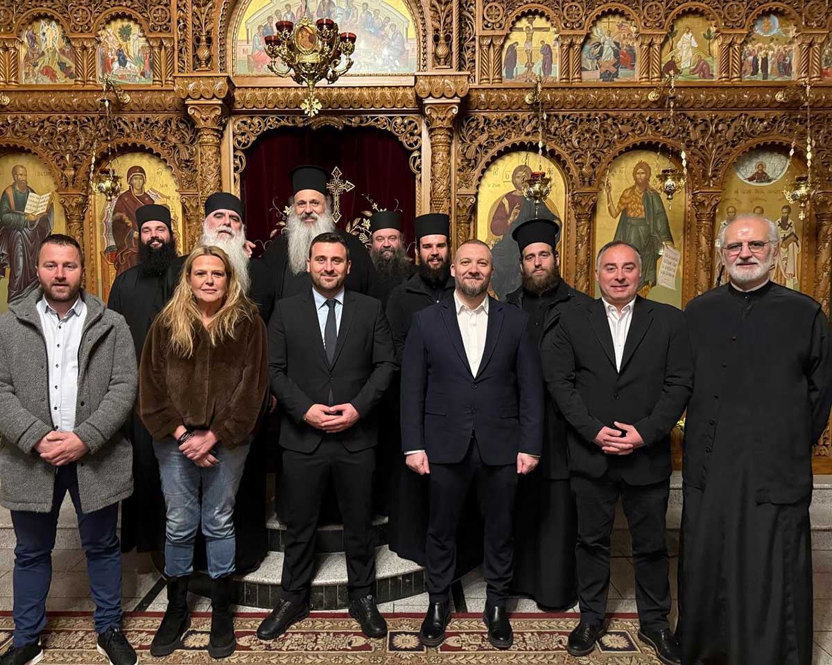 Ένα φορτηγό αλληλεγγύης από τη Νυρεμβέργη στο Κοινωνικό Παντοπωλείο Μετεώρων