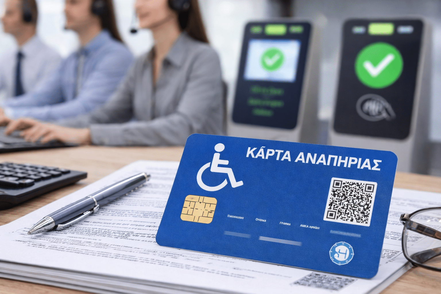 Κάρτα αναπηρίας: Νέος διανομέας, έτοιμη ενεργοποίηση και ενισχυμένο helpdesk