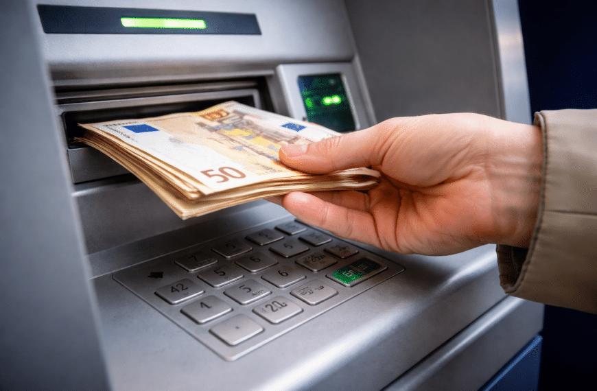 Ανάληψη χρημάτων από ΑΤΜ ενόψει πληρωμής συντάξεων Φεβρουαρίου 2026