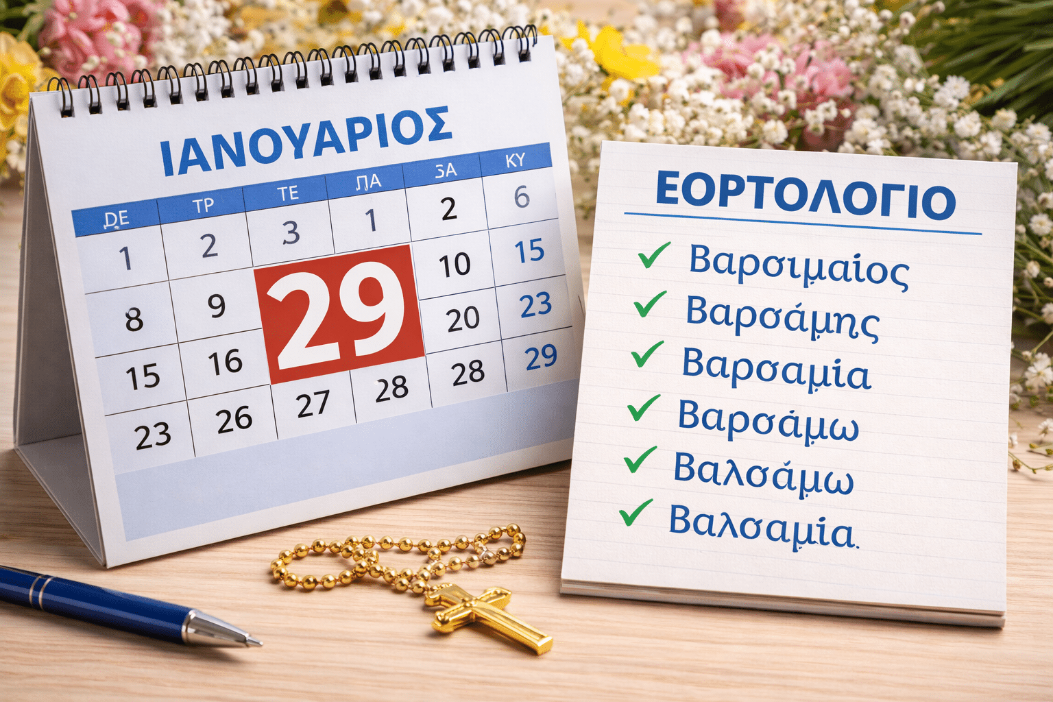 Εορτολόγιο: Ποιοι γιορτάζουν σήμερα 29 Ιανουαρίου