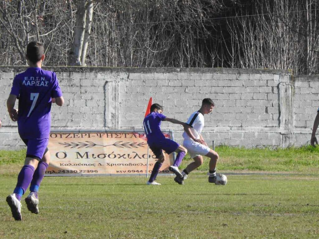 Οι απουσίες κόστισαν στην ΕΠΣΤ. Η Κ 14 έχασε 0-5 από τη Λάρισα