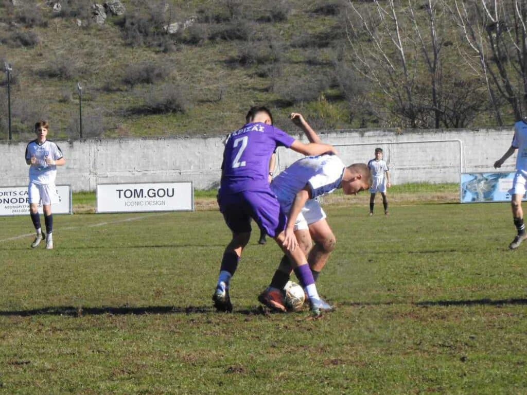 Οι απουσίες κόστισαν στην ΕΠΣΤ. Η Κ 14 έχασε 0-5 από τη Λάρισα