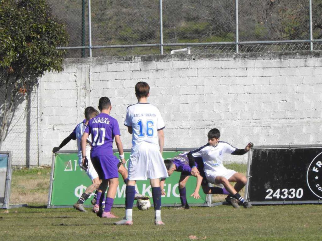 Οι απουσίες κόστισαν στην ΕΠΣΤ. Η Κ 14 έχασε 0-5 από τη Λάρισα