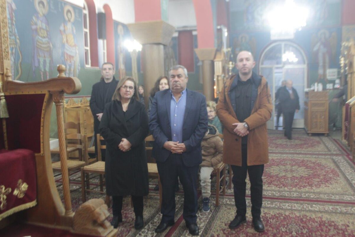 Στον Εσπερινό του Αγίου Αθανασίου στο Δροσερό ο Δήμαρχος Πύλης Κ. Μαράβας