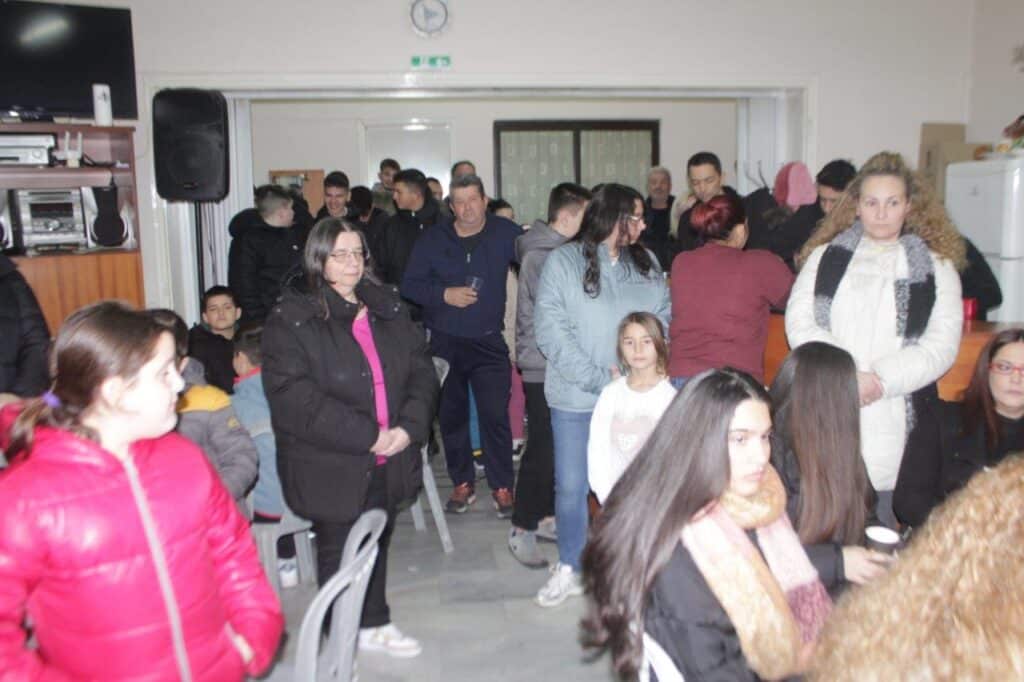 Η κοπή πίτας του Πολιτιστικού Συλλόγου Γόμφων παρουσία του Δημάρχου Πύλης