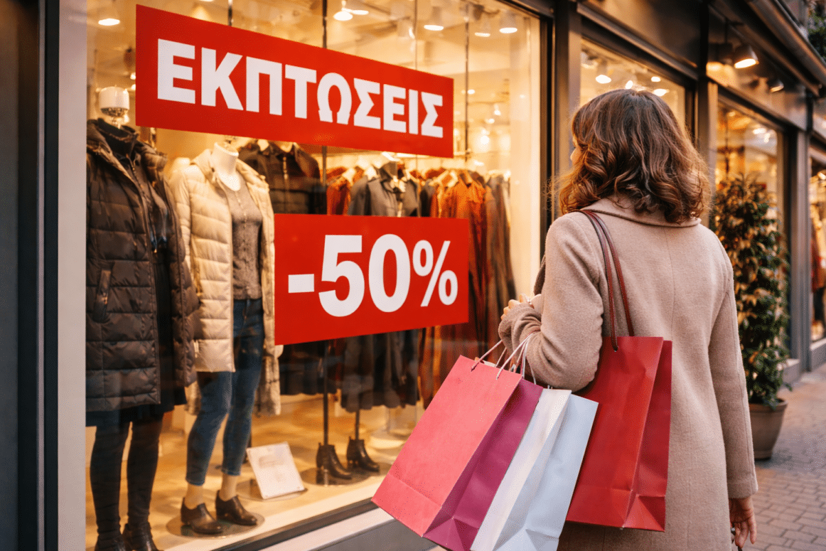 «Ψάχνει ανάσα» η αγορά των Τρικάλων με την έναρξη των χειμερινών εκπτώσεων