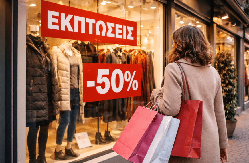 «Ψάχνει ανάσα» η αγορά των Τρικάλων με την έναρξη των χειμερινών εκπτώσεων