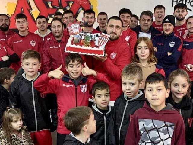 Έκοψε την πίτα της η ποδοσφαιρική ΑΕΤ