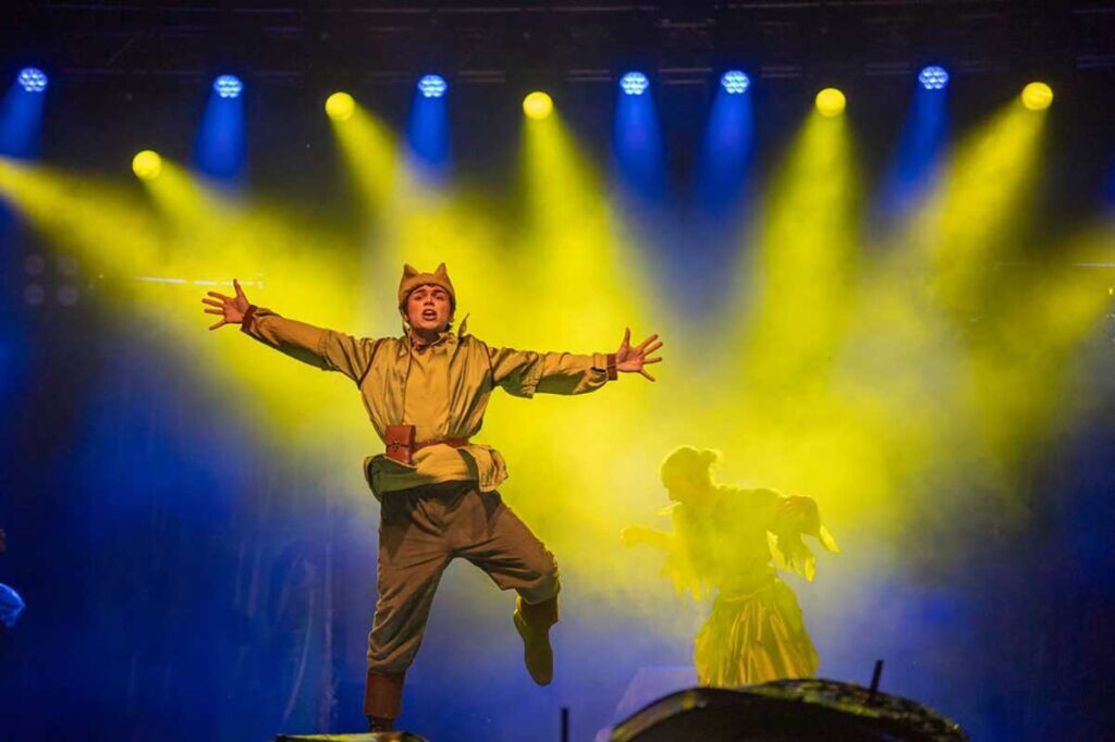 Εικόνες από την εντυπωσιακή τελετή λήξης του 14ου Μύλου των Ξωτικών