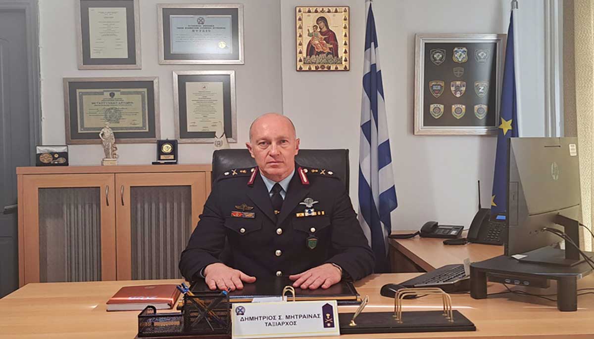 Ο Ταξίαρχος Δημήτρης Μήτραινας αναλαμβάνει Διευθυντής στον Αερολιμένα Αθηνών