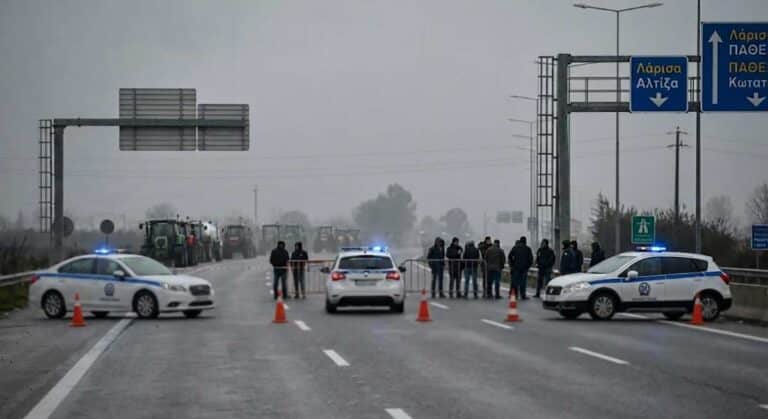 Μπλόκο Νίκαιας: Κλειστή η ΠΑΘΕ από τις 12:05 – Δείτε πώς θα κινηθείτε