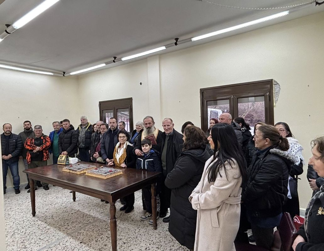 Ζωντανή η Μεσοχώρα: Κοπή βασιλόπιτας και μήνυμα ενότητας ανήμερα των Θεοφανείων