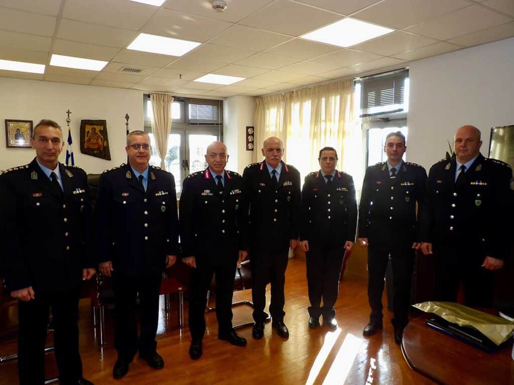 Στη Θεσσαλία ο Α’ Υπαρχηγός της ΕΛ.ΑΣ. Παναγιώτης Πούπουζας