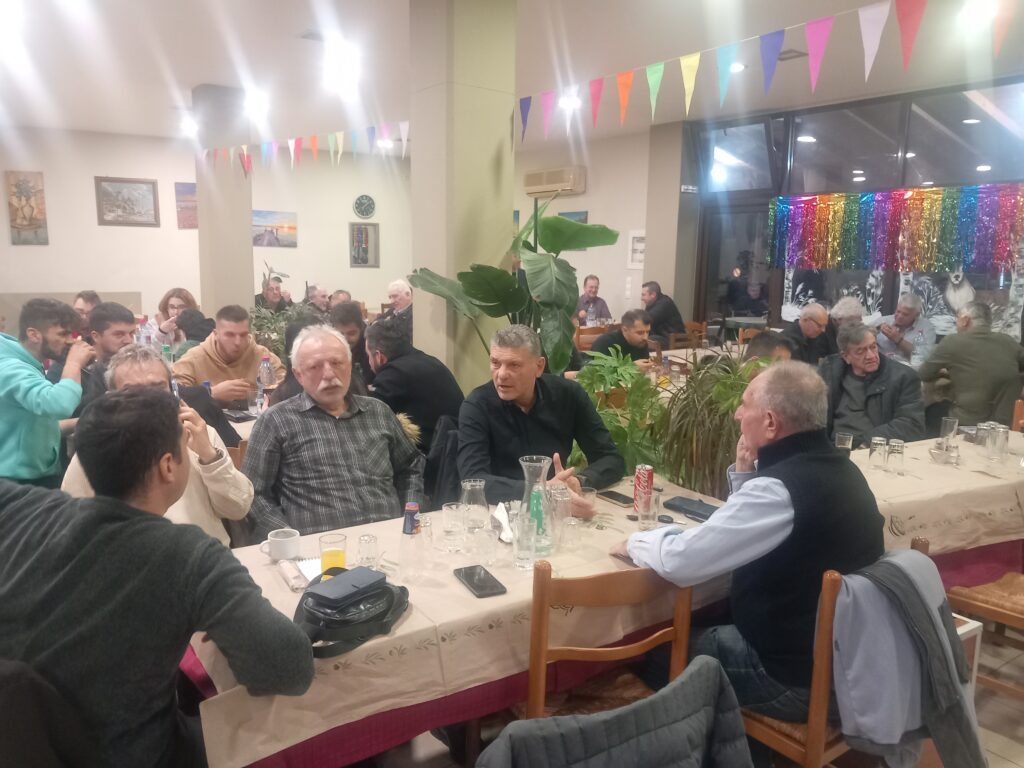 Έκοψε πίτα ο Κυνηγετικός Σύλλογος Πύλης