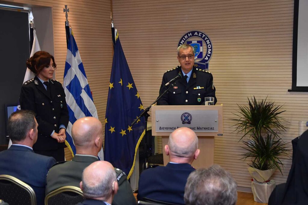 Αλλαγή ηγεσίας στη Διεύθυνση Αστυνομίας Μαγνησίας