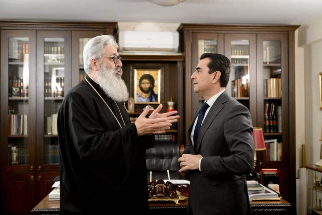 Σκρέκας στην Αλεξανδρούπολη για το προσυνέδριο της ΝΔ