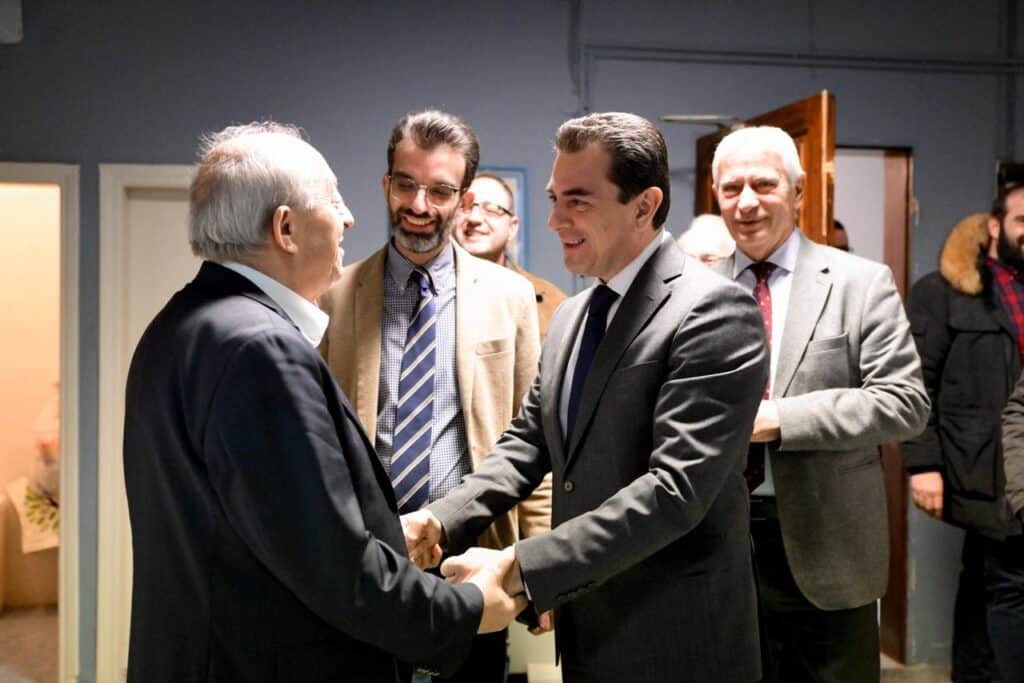 Σκρέκας στην Αλεξανδρούπολη για το προσυνέδριο της ΝΔ